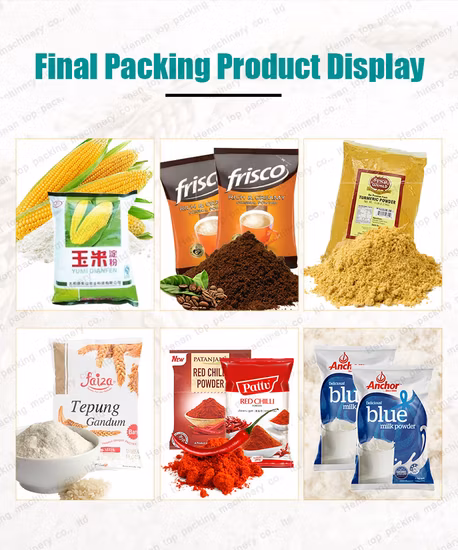 High Efficiency Spice Grinding Machine Mixing Machine Powder Packing Processing Line