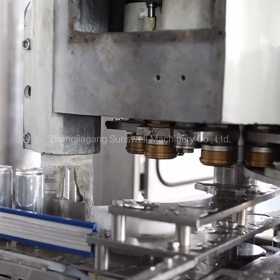 Automatische 2-in-1-Heißabfüllmaschine für Saft in Dosen für die Konservenlinie